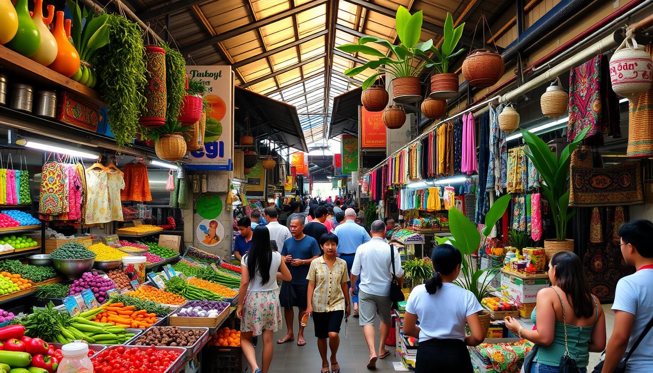 バンコク 市場を楽しもう！活気あふれる買い物体験